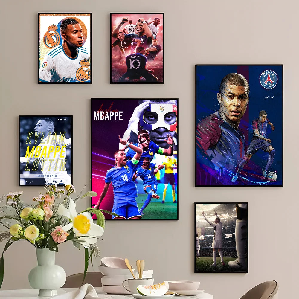 Kylian Mbappé Prints & Posters