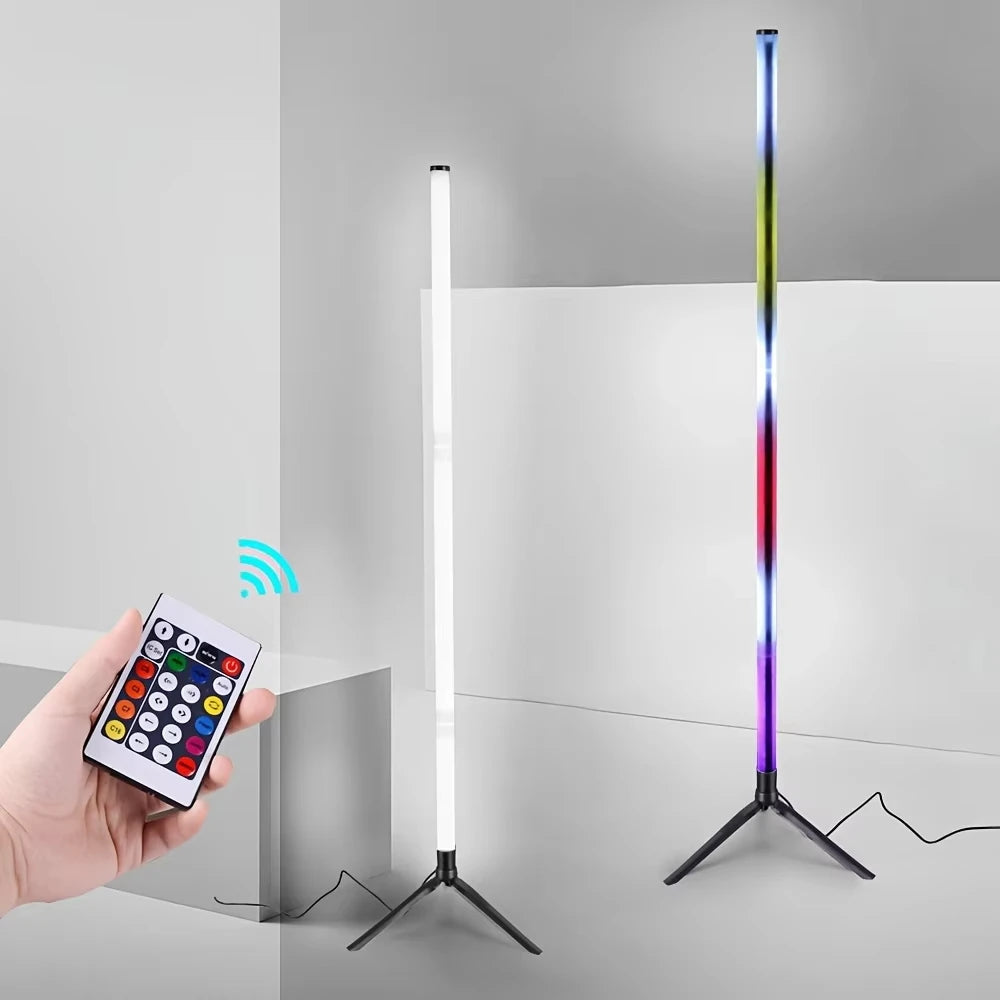 RGB+WW LED Floor Lamp with Remote Control