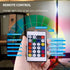 RGB+WW LED Floor Lamp with Remote Control