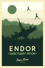 Modern Star Planet Posters – Galaxy Attraction Wall Art