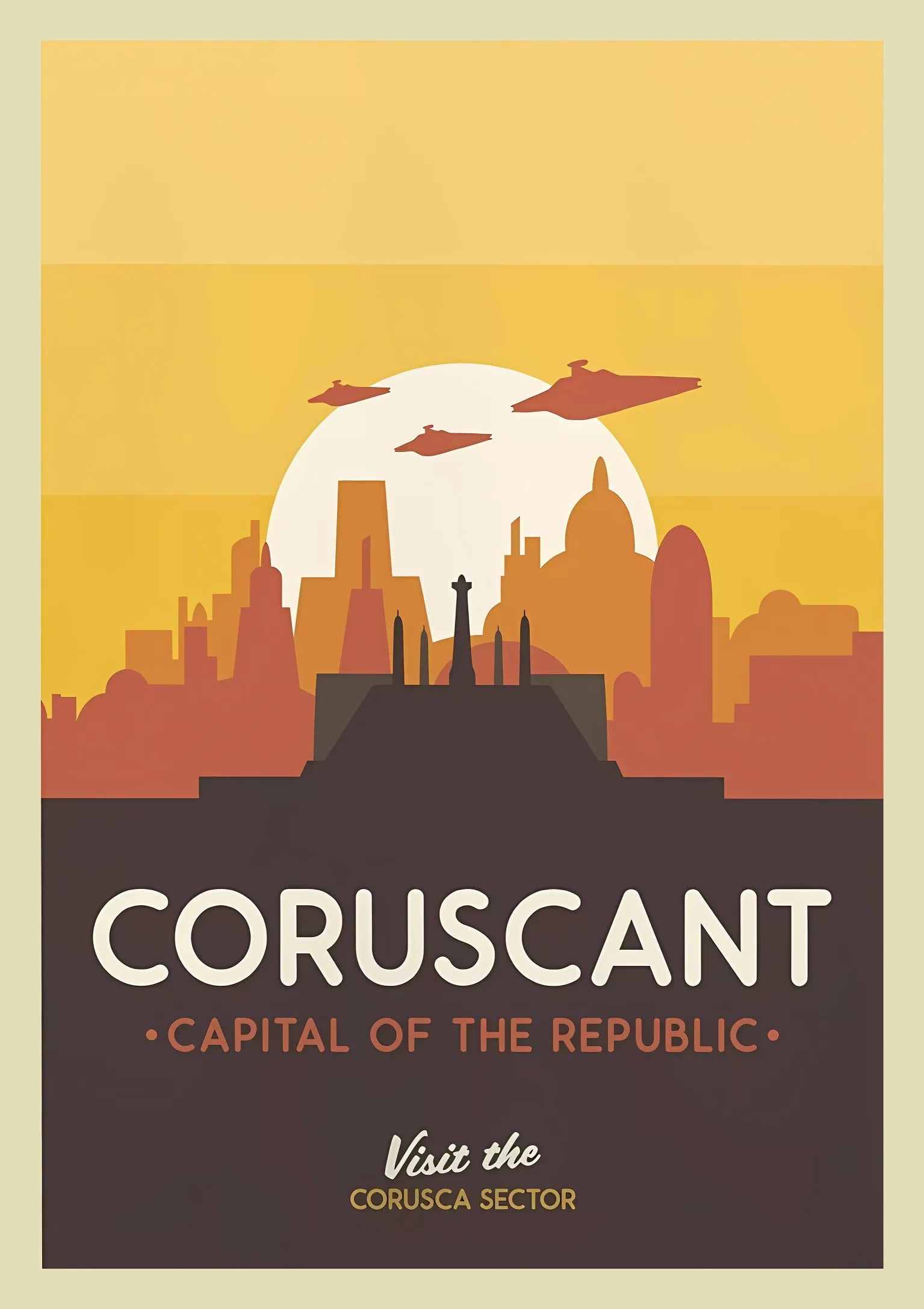 Modern Star Planet Posters – Galaxy Attraction Wall Art