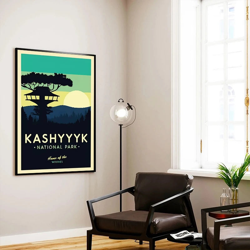 Modern Star Planet Posters – Galaxy Attraction Wall Art