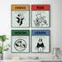 Monopoly Collection Canvas Posters