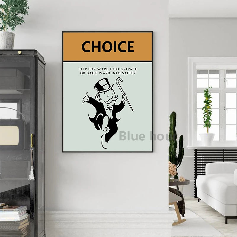 Monopoly Collection Canvas Posters