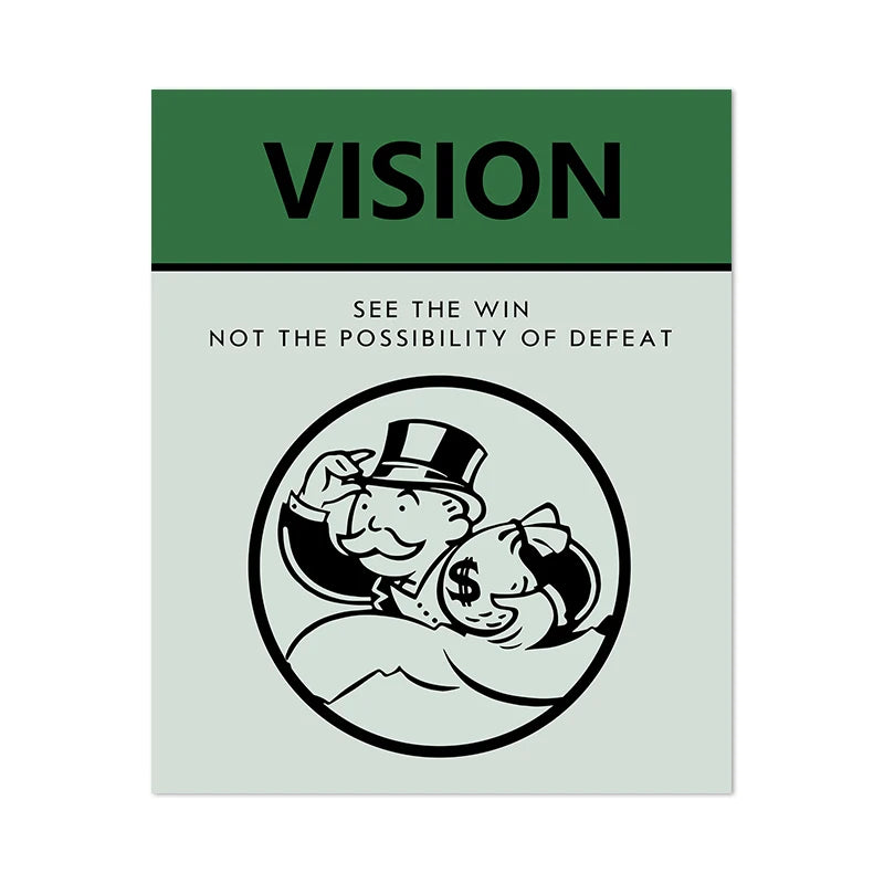 Monopoly Collection Canvas Posters