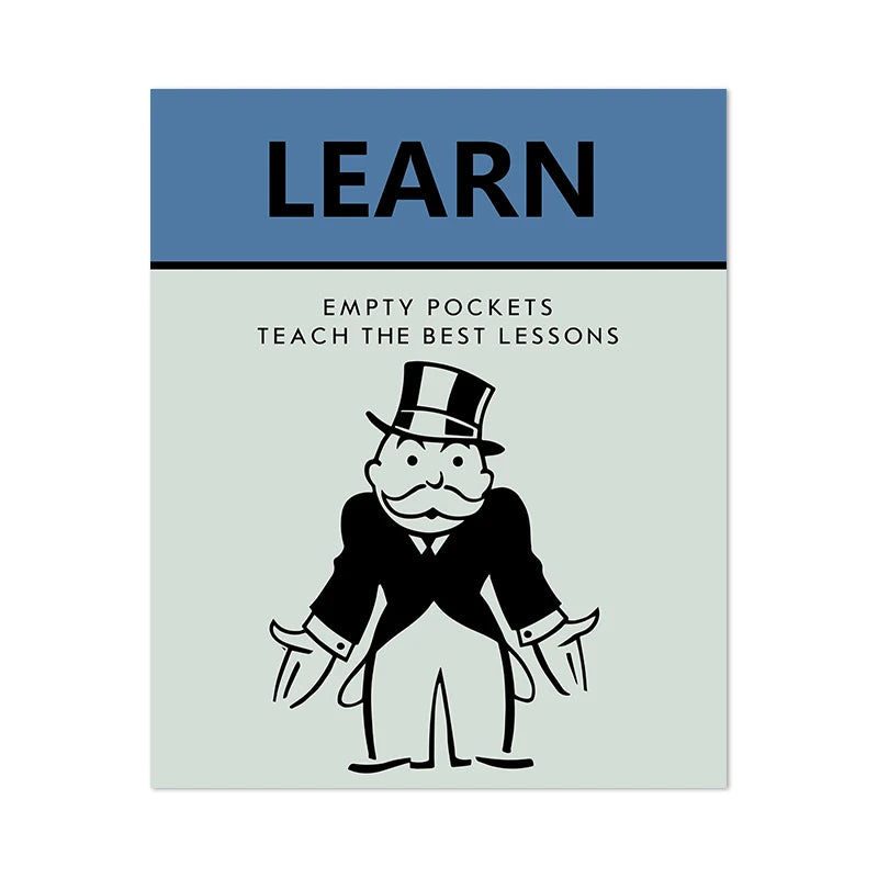 Monopoly Collection Canvas Posters