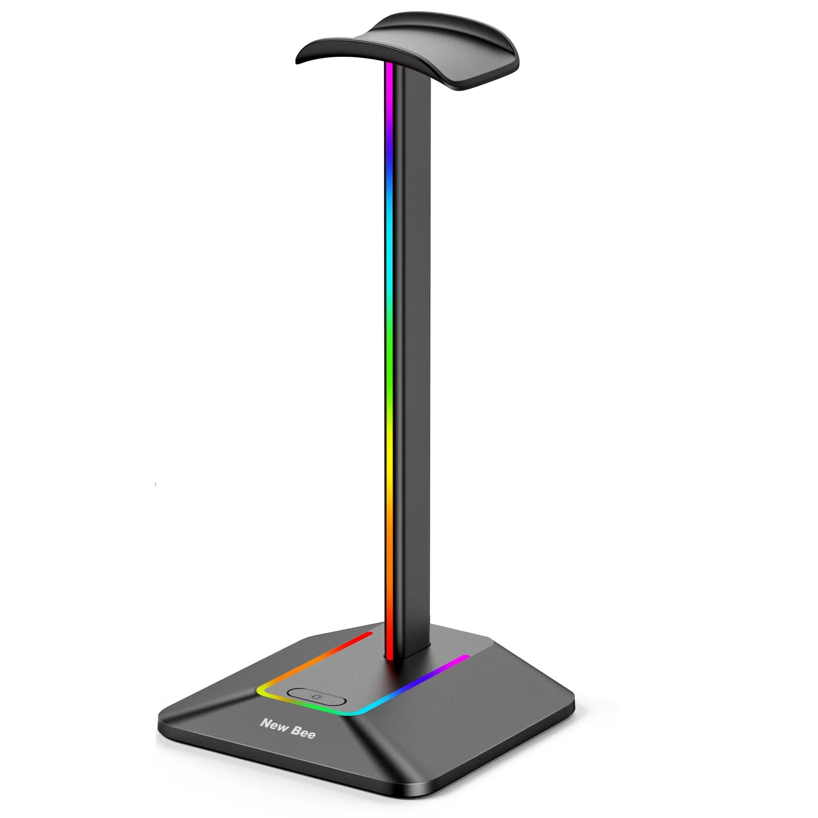 RGB Headphones Stand Holder with 2 USB Ports