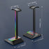 RGB Headphones Stand Holder with 2 USB Ports