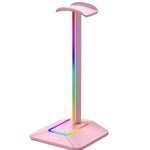 RGB Headphones Stand Holder with 2 USB Ports