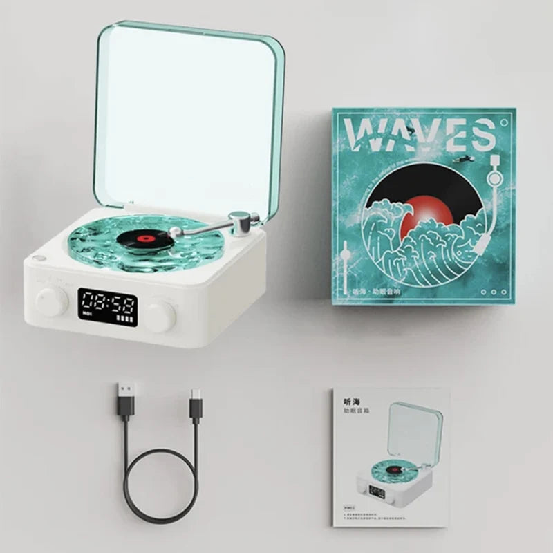 Retro Turntable Speaker Bluetooth
