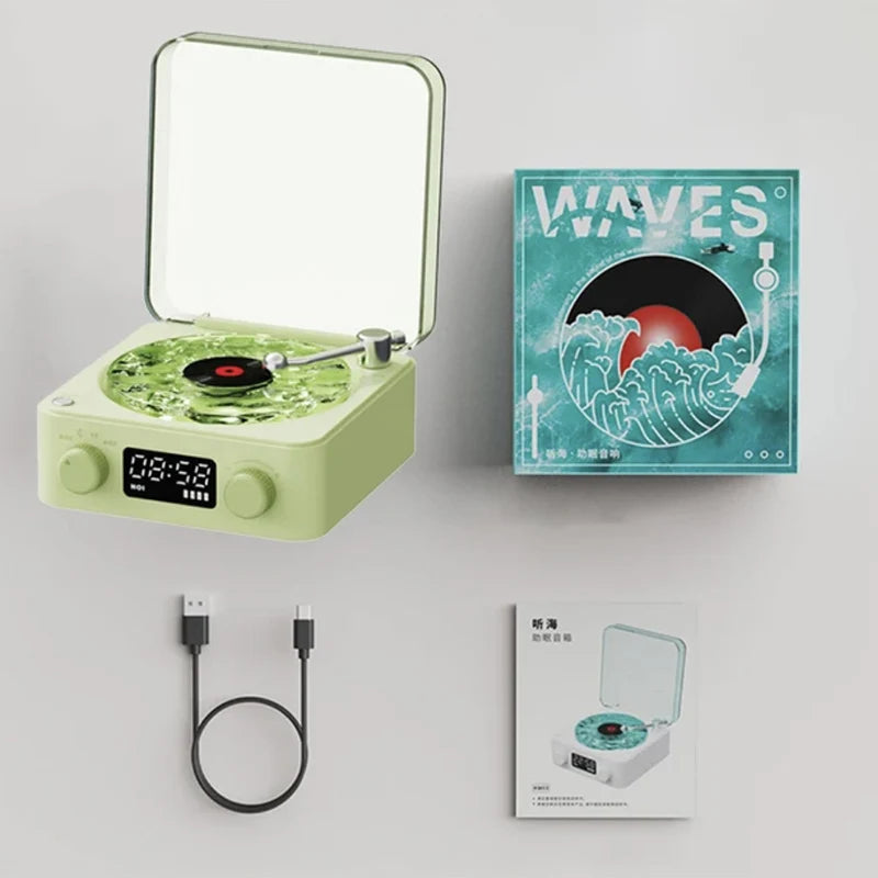 Retro Turntable Speaker Bluetooth