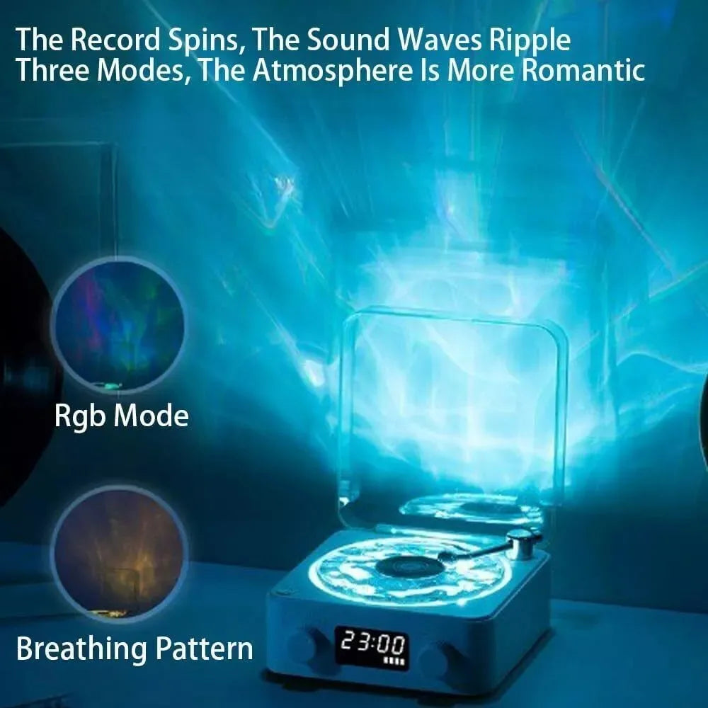 Retro Turntable Speaker Bluetooth