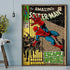 Vintage Marvel Spiderman Canvas Wall Art