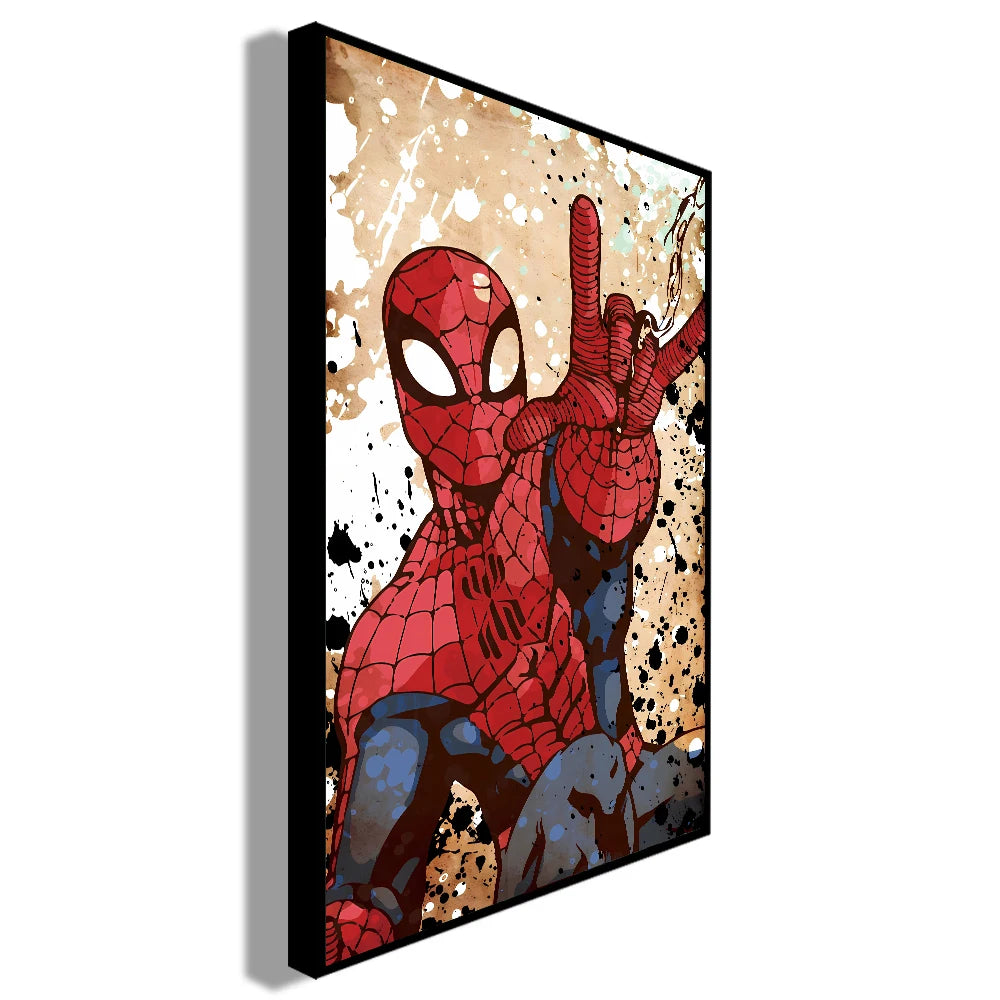 Marvel Posters – Spider-Man, Iron Man, Batman, Hulk Mural