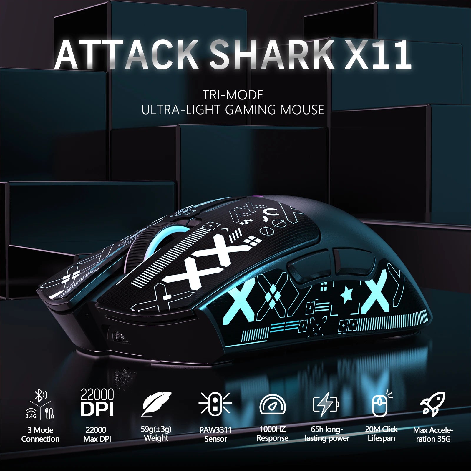 ATTACK SHARK X11