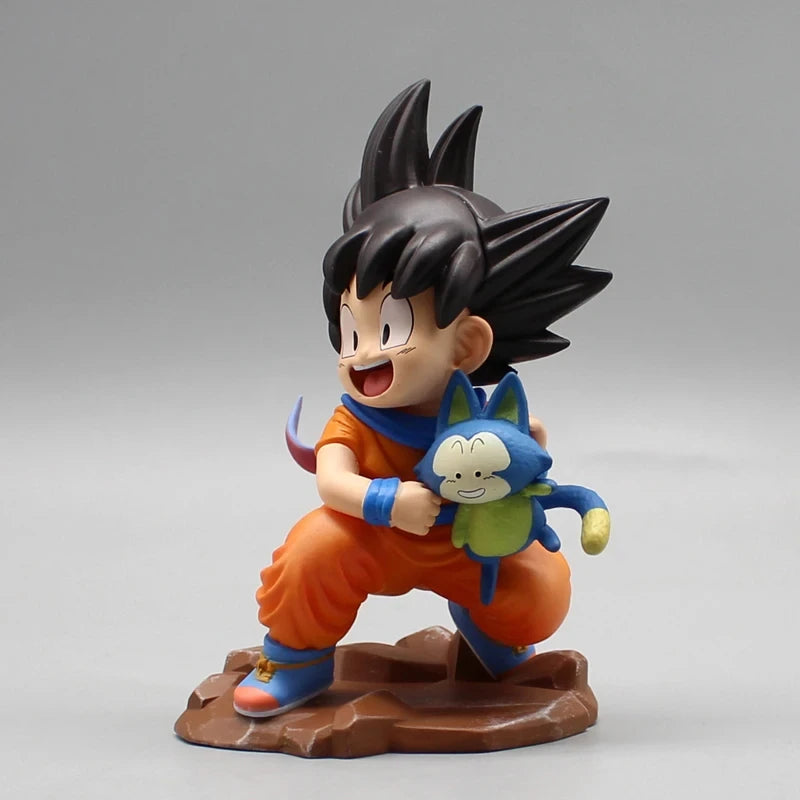 Anime Dragon Ball Childhood Goku Embrace Pura Figure