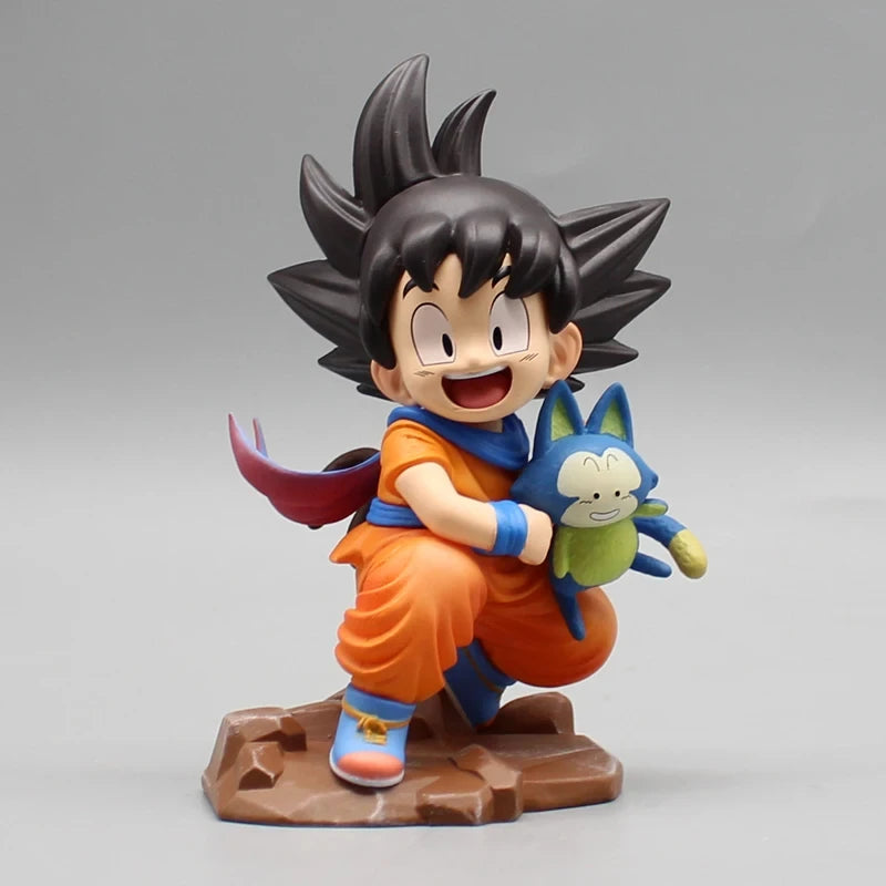 Anime Dragon Ball Childhood Goku Embrace Pura Figure