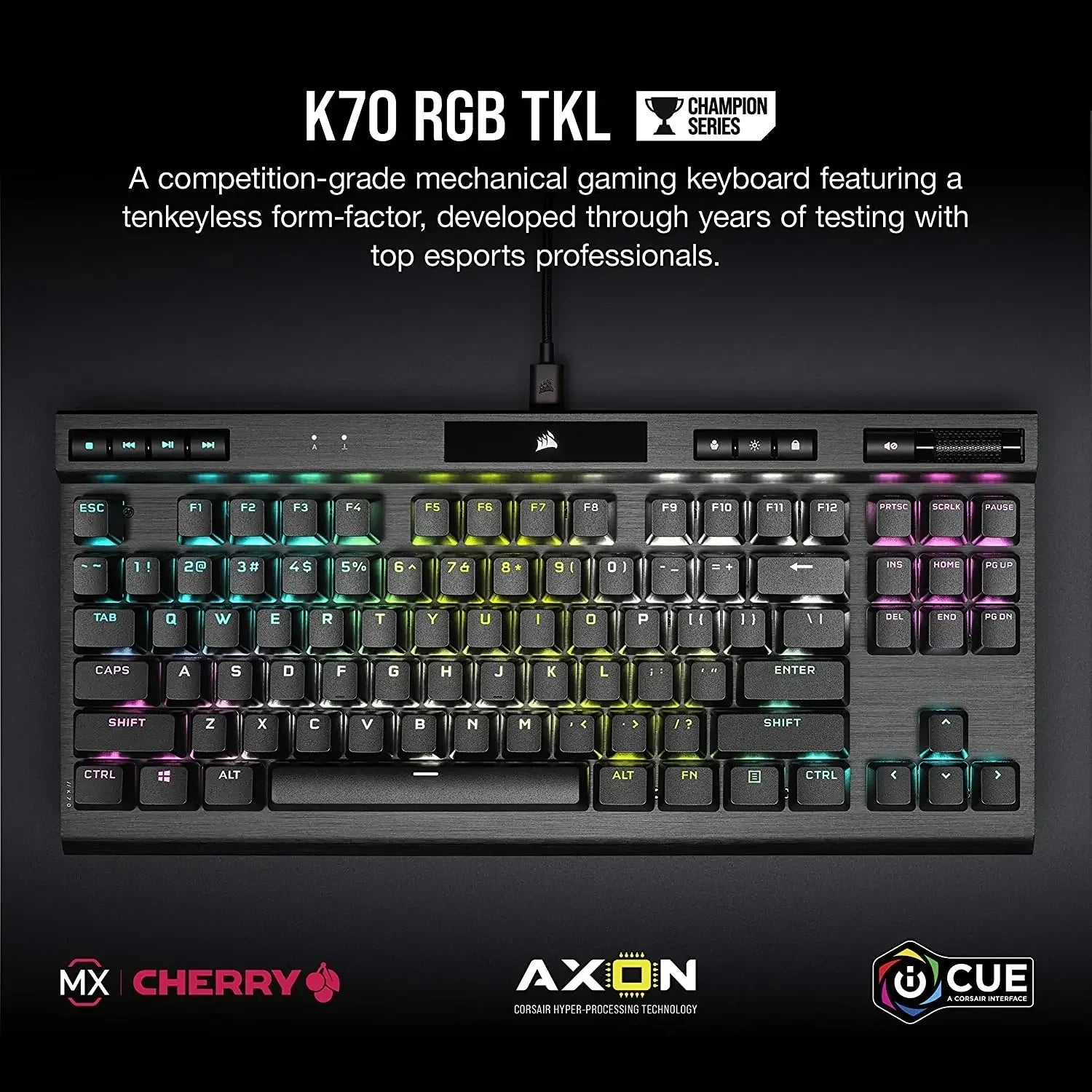 CORSAIR K70 RGB TKL CHAMPION SERIES